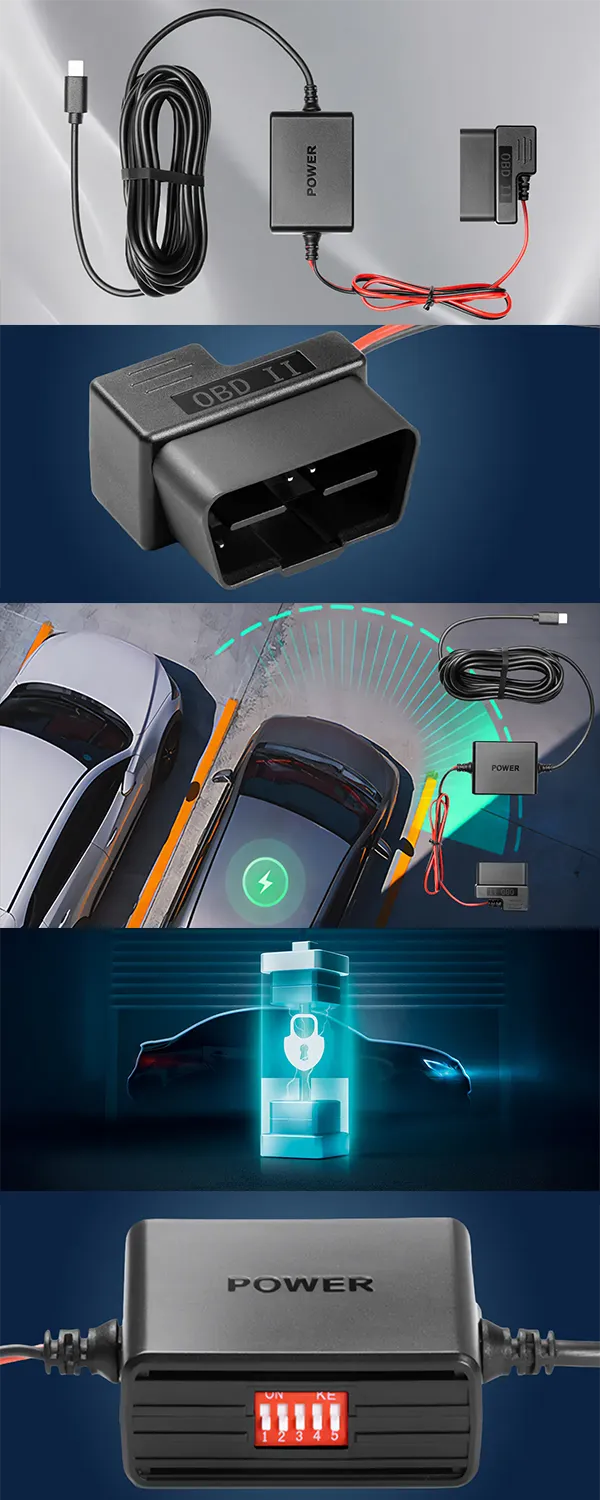 70mai Adapter zasilania parkingowego OBD II