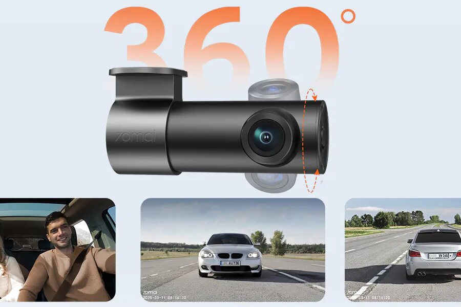 Obrotowy obiektyw 360°